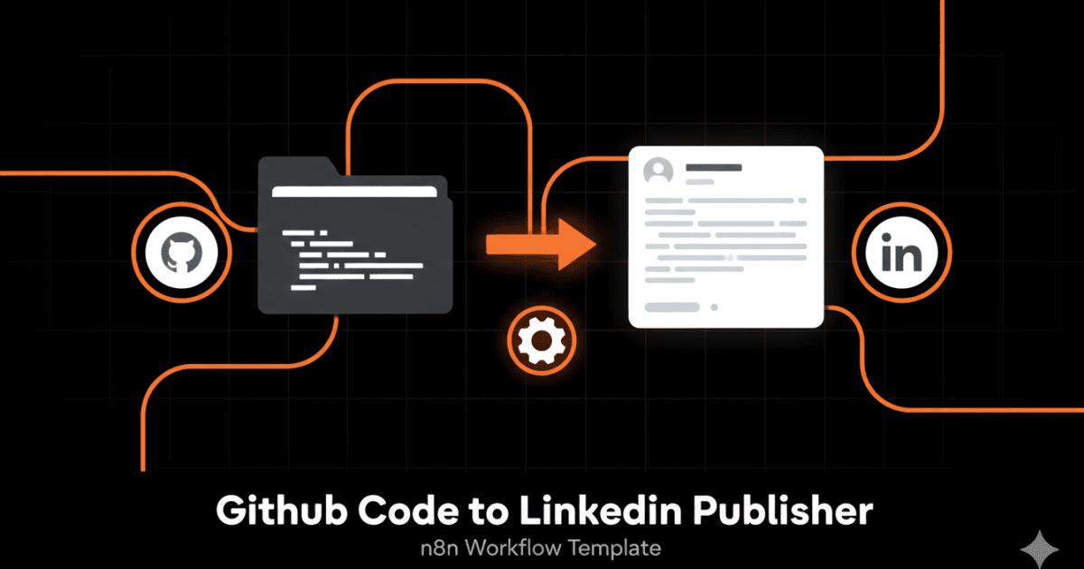 Github Code to LinkedIn Publisher